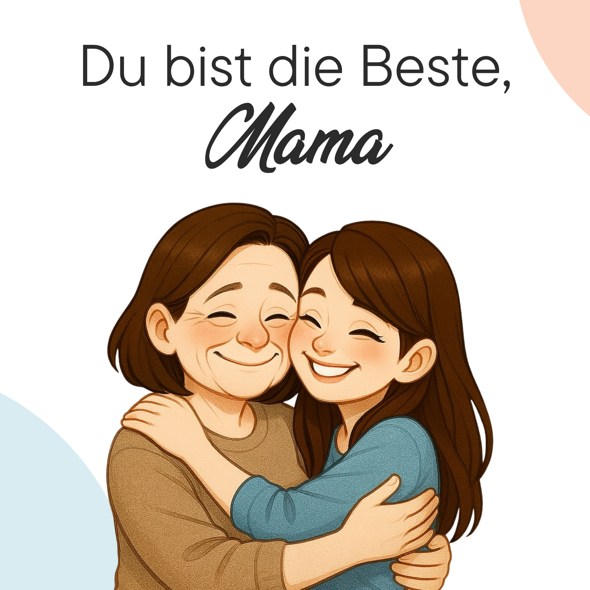 Du bist die beste, Mama | Geschenk für Mama | Personalisiertes Mama Buch zum 60. Geburtstag