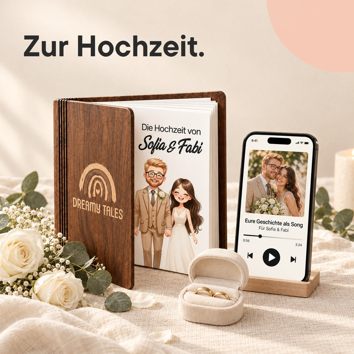 Hochzeitsgeschenke: personalisiert für das Brautpaar