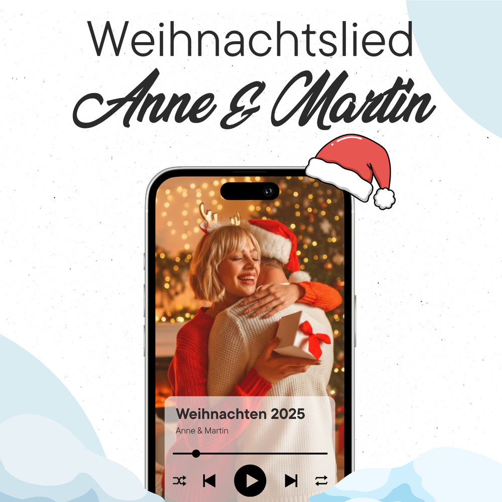 Personalisierter Weihnachtssong