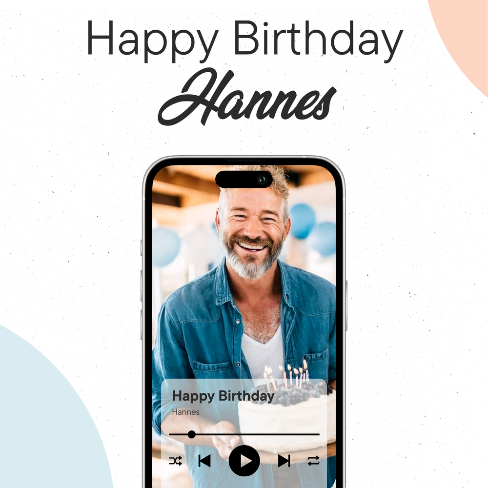 Personalisiertes Geburtstagslied