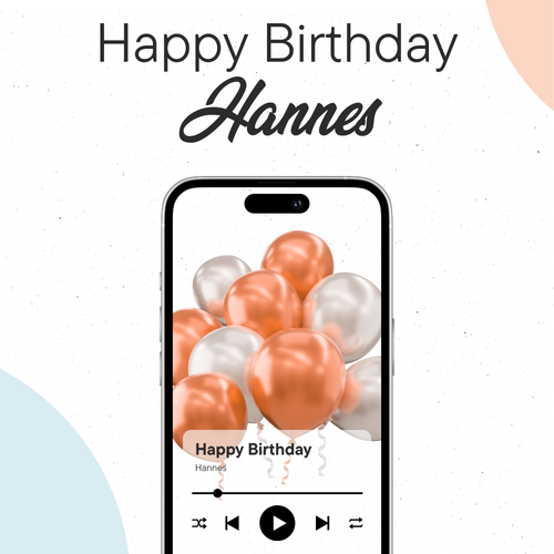 Personalisiertes Geburtstagslied