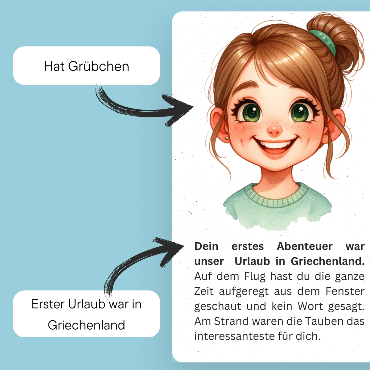 Erinnerungsbuch für Kinder (2-6 Jahre) - DreamyTales