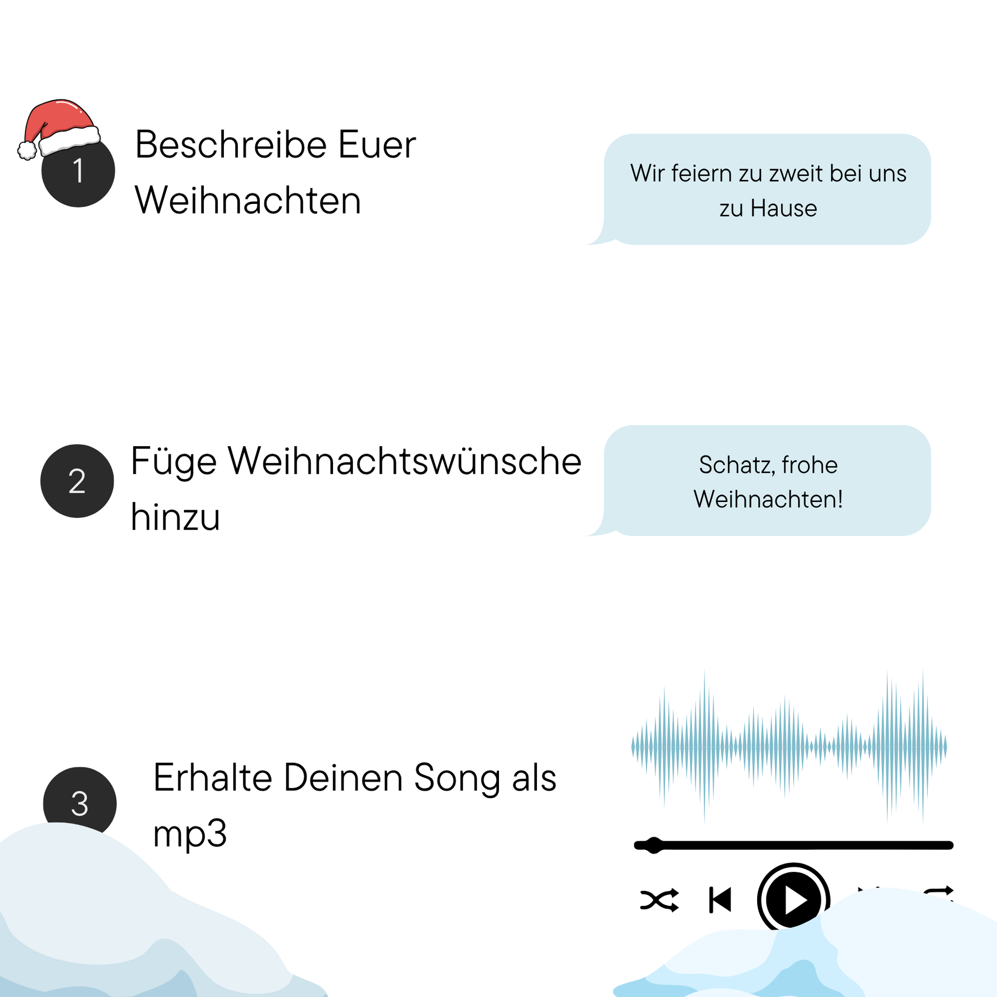 Personalisierter Weihnachtssong