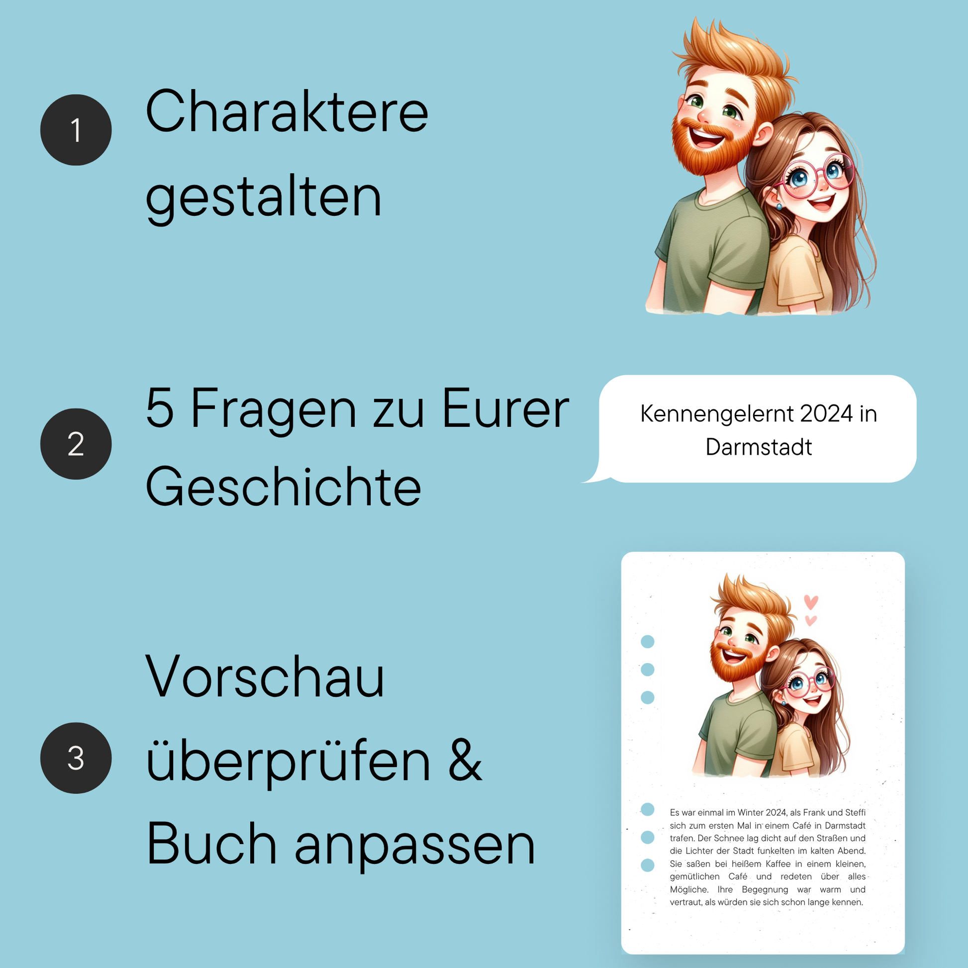 Eure Liebesgeschichte als Buch
