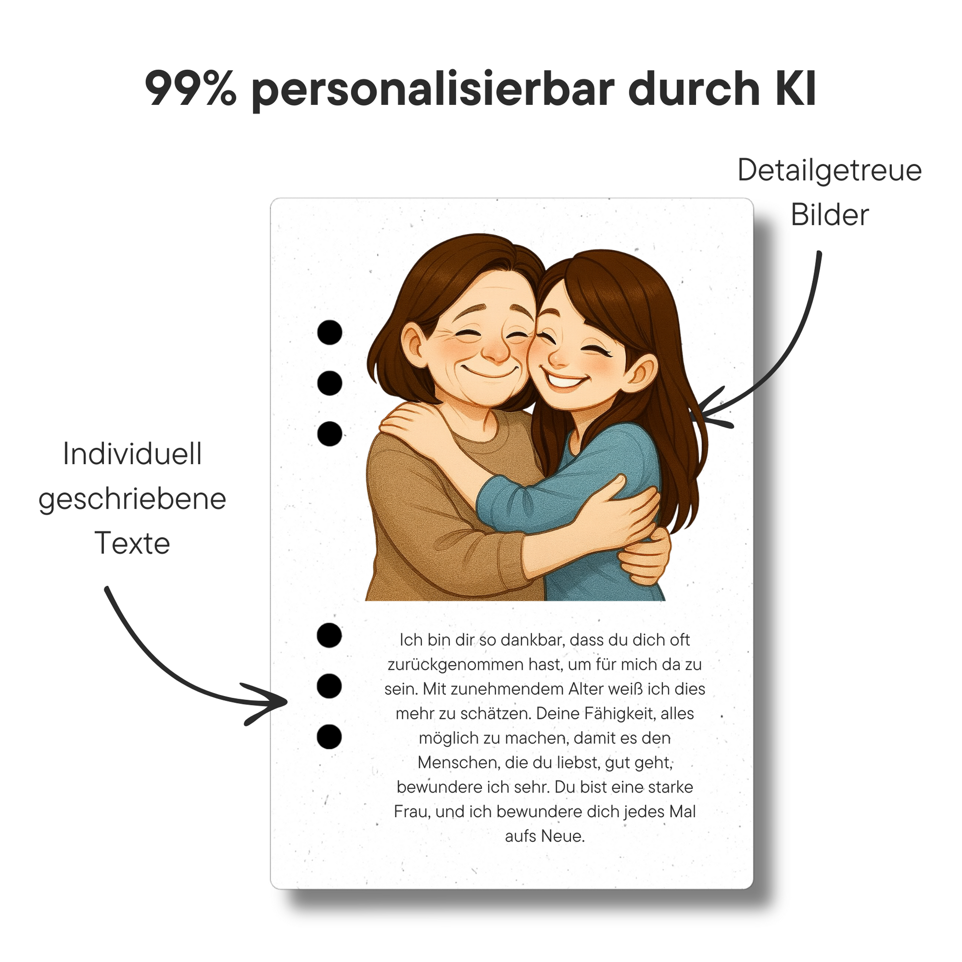 Du bist die beste, Mama | Geschenk für Mama | Personalisiertes Mama Buch zum 60. Geburtstag