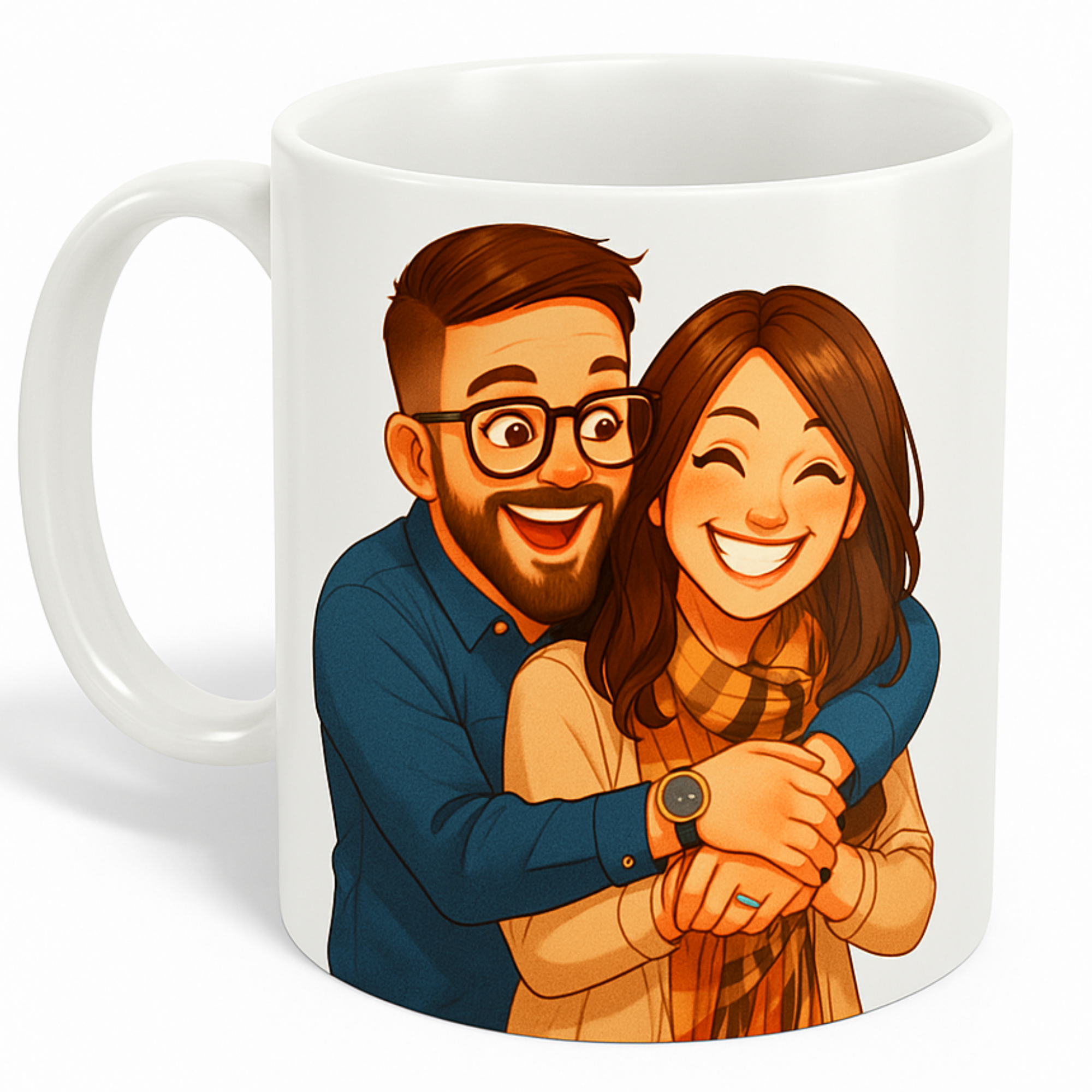 Personalisiertes Geschenk Für Frauen – Glastasse Mit Bambusdeckel & Strohhalm, 473 Ml, Mit Monogramm, Für Kaffee, Tee Oder Cocktails