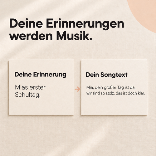 Personalisiertes Lied zur Einschulung: Produktbild 2