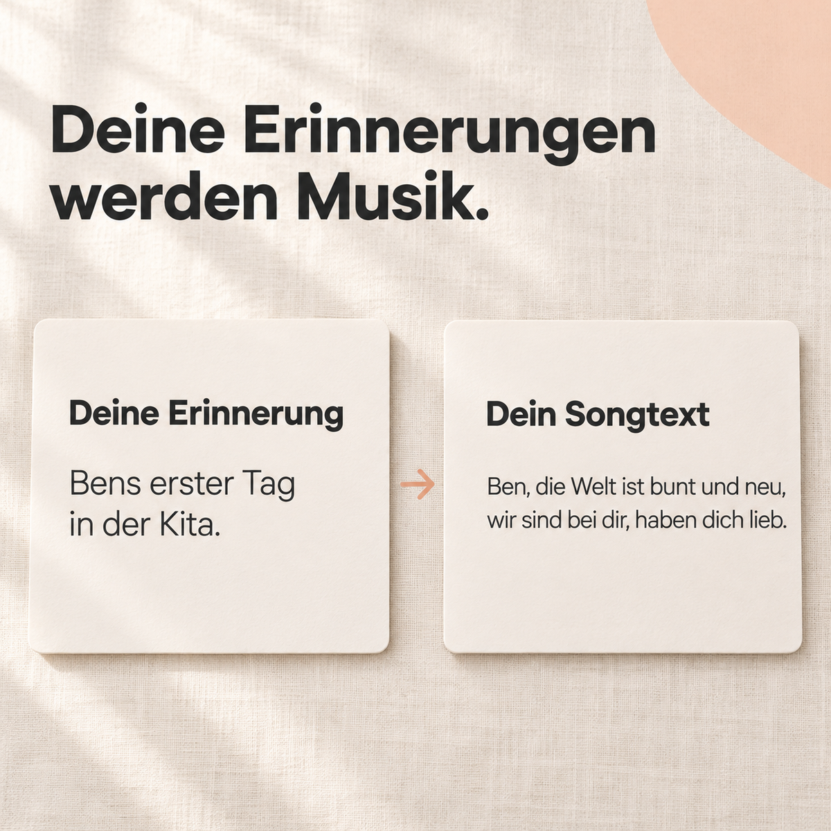 Personalisiertes Kita-Lied: Produktbild 2