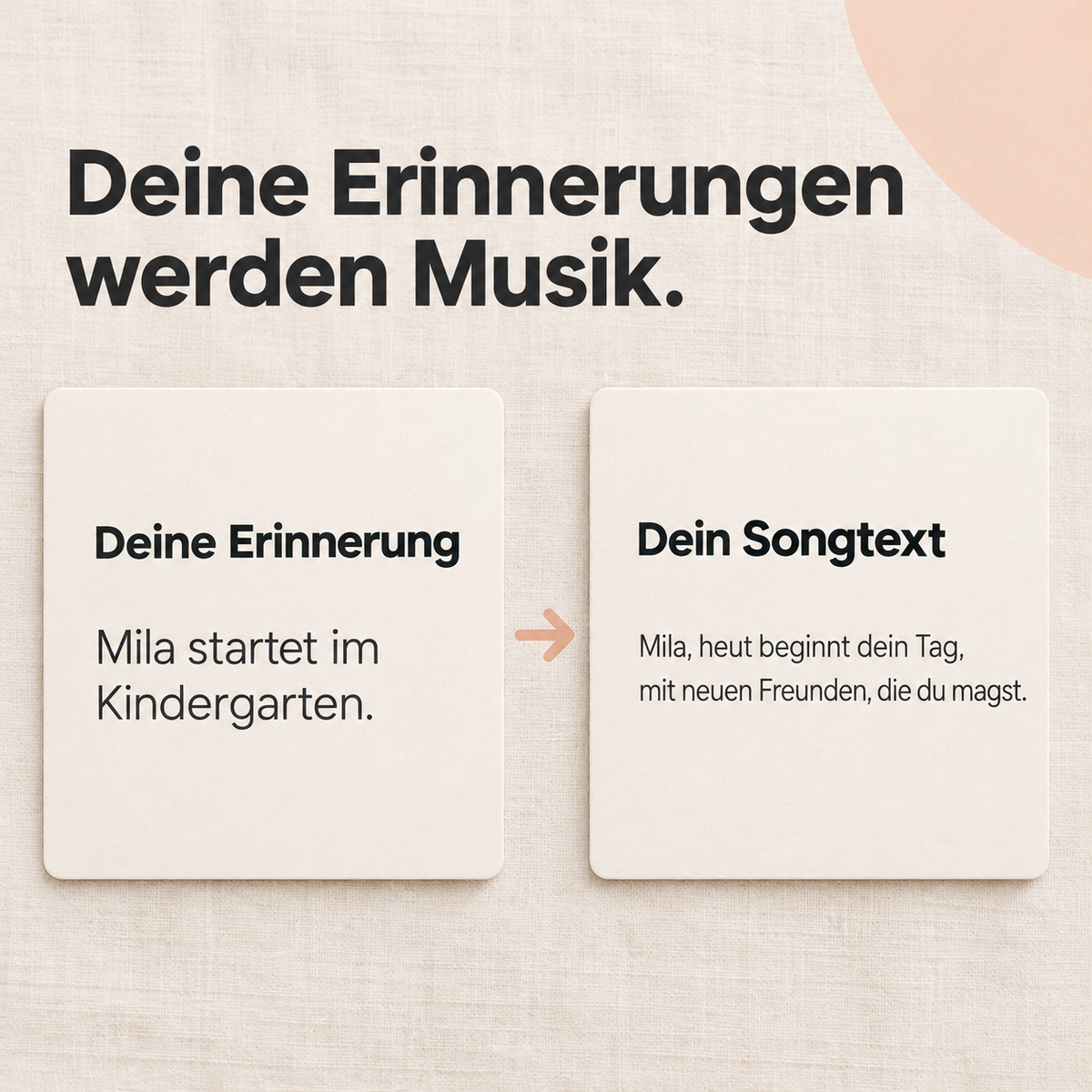 Personalisiertes Kindergarten-Lied: Produktbild 2