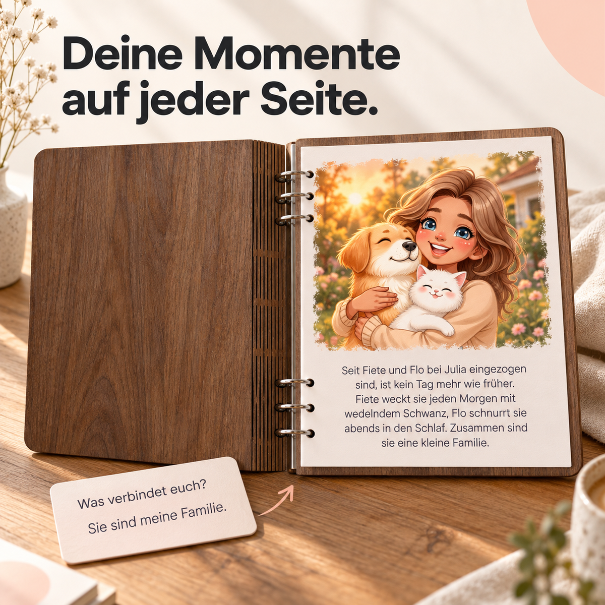 Personalisiertes Buch mit Hund oder Katze: Produktbild 3