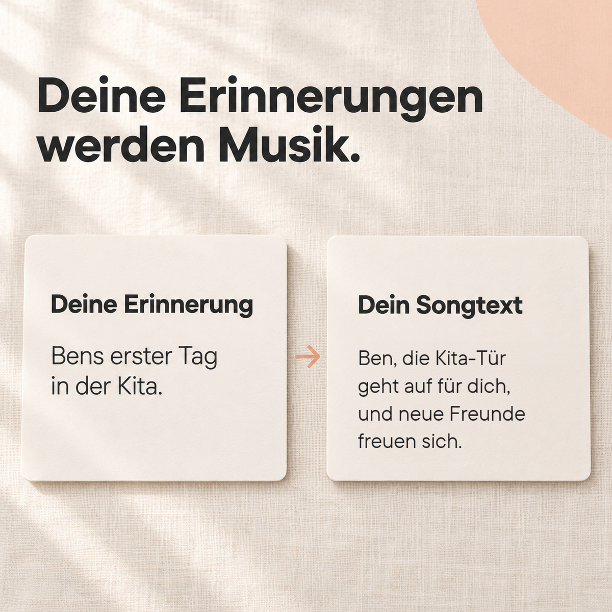 Personalisiertes Kita-Lied: Produktbild 2