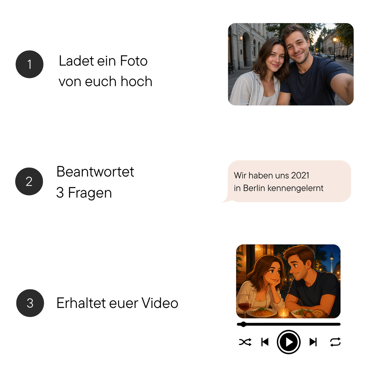 Eure Liebesgeschichte als Video – Produktbild 3